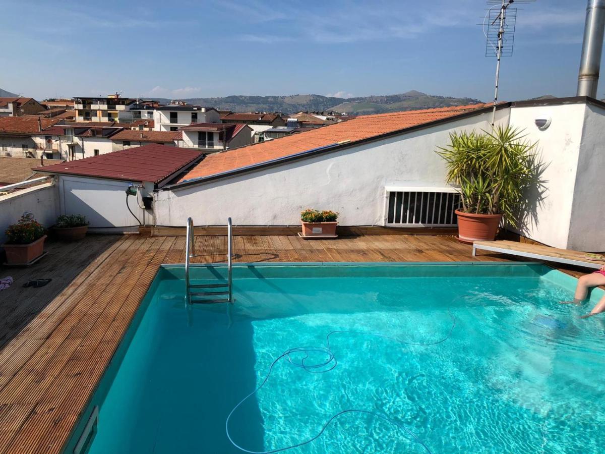 San Nicola La StradaAmala, Luxury Pool Loftアパートメント エクステリア 写真